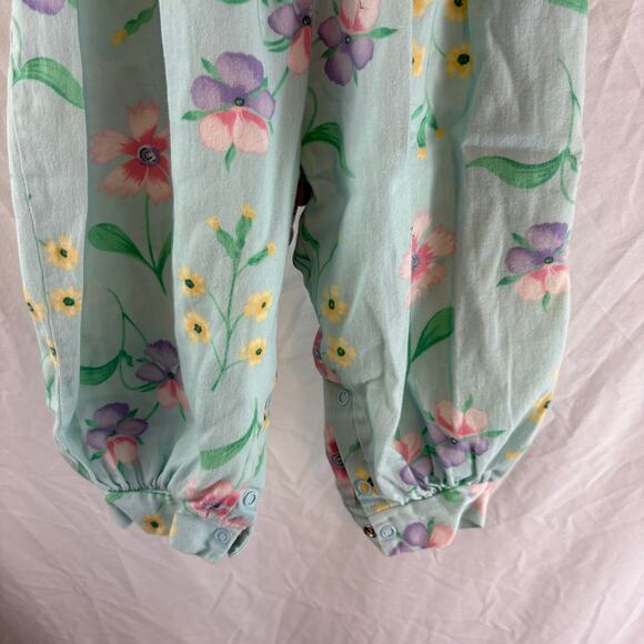 Vintage Hartstrings Baby Floral Bubble Romper Girls 24 Months - Picture 5 of 6